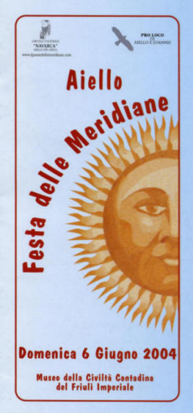 Iniziativa del 6 giugno 2004: Festa delle meridiane