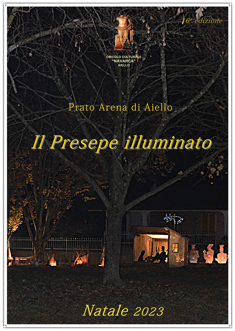 Iniziativa da dicembre 2023 a gennaio 2024: il presepe illuminato in arena di Aiello del Friuli