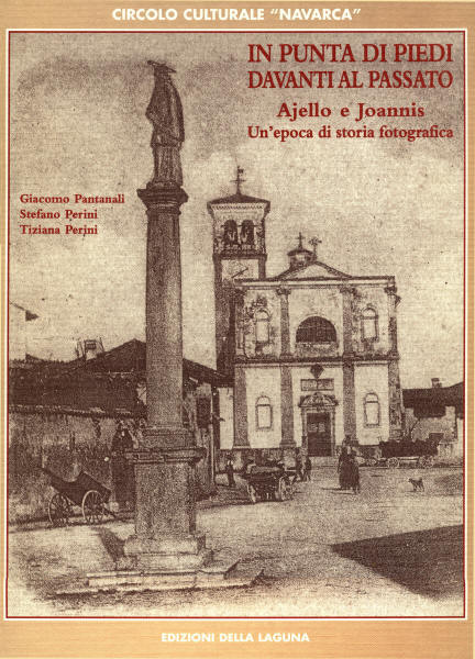 Opere del Circolo Navarca: copertina del libro "In Punta di Piedi davanti al Passato"