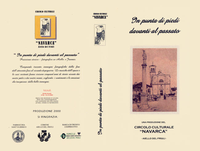 Opere del Circolo Navarca: copertina della cassetta "In punta di piedi davanti al passato"